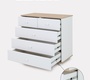 Комод Топотушки Ричард МДФ 800/5 NEW 5 ящ. (арт.76) 
