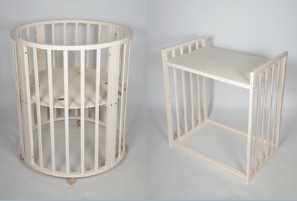 Детская кровать MIKA LAIT 8 в 1 с маятником