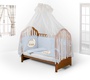 Набор в детскую кроватку для новорожденных Ecoline Мишки на Луне 
