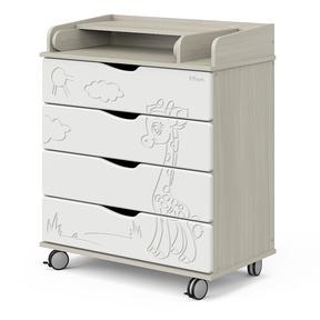 Пеленальный комод PITUSO ЖИРАФИК