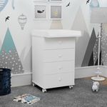 Комод Mika Eva 600/4 со съемным пеленальным столиком 