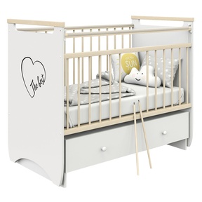 Кровать детская Атон ГЕРДА с маятником и ящиком 