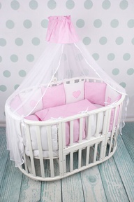 Комплект детского постельного белья AmaroBaby КРОХА Premium (18 предметов)