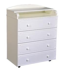 Детский комод Кедр Victoria 804 МДФ с пеленальным столиком 