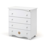 Комод Nuovita Grazia со съемным пеленальным столиком