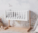 Детская колыбелька Incanto Lunna LITTLE MOON с матрасиком 