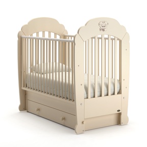 Кровать Nuovita Parte swing с маятником и ящиком