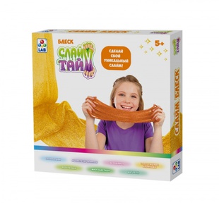Большой слайм тайм набор 1TOY LAB 