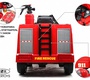 Детский электромобиль Rivertoys A555AA (пожарная машина)