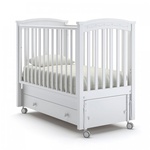 Кровать Nuovita Perla solo swing с маятником и ящиком