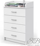 Комод Sweet Baby Lauto Basic 60 см 