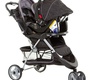 Прогулочная коляска Ramili Baby Rapid TS с автолюлькой переноской 