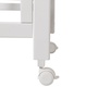 Кровать Indigo Bella 120х60 см с продольным маятником и колесами