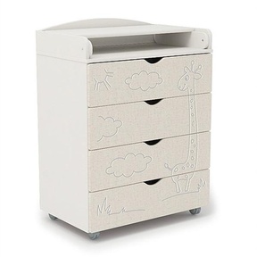 Пеленальный комод СКВ 4 ящика Жираф