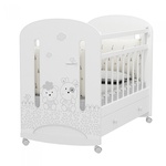 Детская кровать Альма Няня Fattoria Nuvola колесо-качалка с ящиком