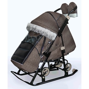 Санки-коляска SNOW GALAXY Glory Gloss