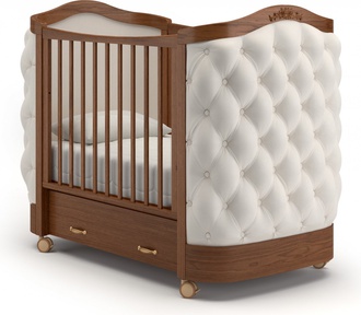 Детская кровать Гандылян Тиффани (пуговицы, колеса)