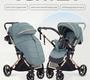 Прогулочная коляска RANT basic VORTEX RA304 (перекидная ручка) 