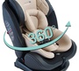 Поворотное автокресло Amarobaby ST-3 