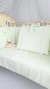 Набор в кроватку Ecoline Нежная Зефирка (11 предметов)