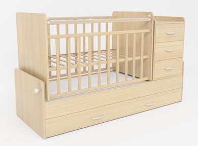 Детская кровать – трансформер СКВ-5 с маятником