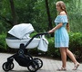 Детская коляска Verdi Butterfly 3 в 1 (эко кожа) 