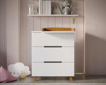 Комод ИНКАНТО Anniken LUX 800/3 со съемным пеленальным столиком