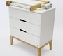 Комод Antemi Mia Light с пеленальным столиком
