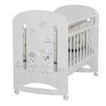 Детская кровать колесо качалка Альма Няня Fattoria Nuvola 