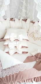 Бортики в кроватку Ecoline CHERRY (11 предметов) 