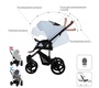 Коляска Bebetto Solaris PRO (100% экокожа) 2 в 1