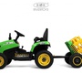Детский электромобиль Трактор Rivertoys K111KK с прицепом