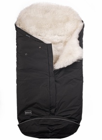 Зимний конверт Bozz из овчины с длинным ворсом (очень теплый) в коляску