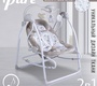 Электрокачели Sweet Baby Pure Pinguino 2 в 1