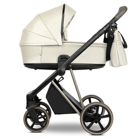 Детская коляска ROAN SOL Luxury 2.0 VINTAGE leather 2в1