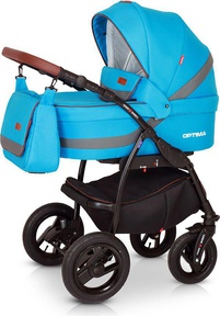 Детская коляска Verdi Optima Black line 3 в 1