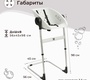 Детский стульчик - ванночка для купания Sweet baby Charli Chair + 2в1 
