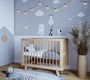 Детская кровать Lilla Aria с доп бортиком и матрасиком 
