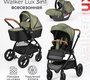 Детская коляска Tomix Walker LUX 3в1 (надувные колеса) 