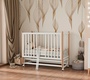 Детская кровать Incanto Lika Exclusive маятник+колеса+съемные рейки