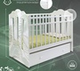 Детская кровать Sweet Baby Cristallina маятник, ящик  