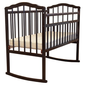 Детская кроватка Malika MELISA-2 колесо качалка 