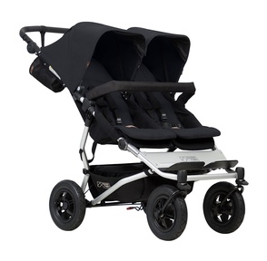 Прогулочная коляска Mountain Buggy Duet 3.0 для двойни и погодок самая компактная