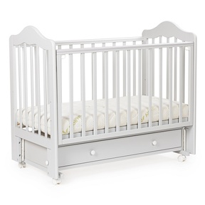 Кровать BEBIZARO FILLMORE с маятником на колесах, ящиком