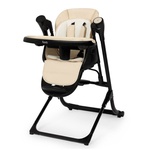 Стул для кормления Nuovita Unico Leggero Nero с функцией качания 