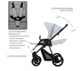 Детская коляска Bebetto Flavio PRO 3 в 1 (100% эко кожа) 