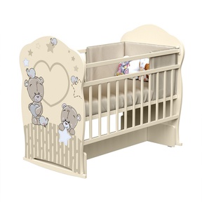 Кровать детская ВДК FOREVER FRIENDS (колесо-качалка-маятник)