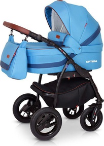 Детская коляска Verdi Optima Black line 3 в 1