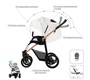 Коляска Bebetto Nico ESTILO PRO (100% экокожа)