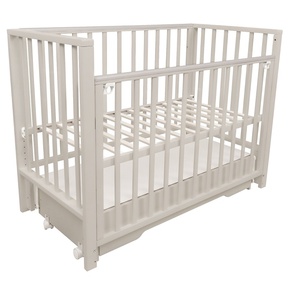 Детская кровать Indigo Norden с маятником, колесами, ящиком, автостенкой